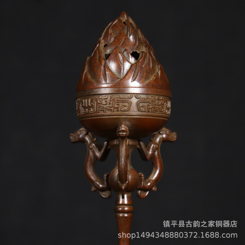 Office Furniture Phoenix - Dragon and Phoenix Boshan Incense Burner
