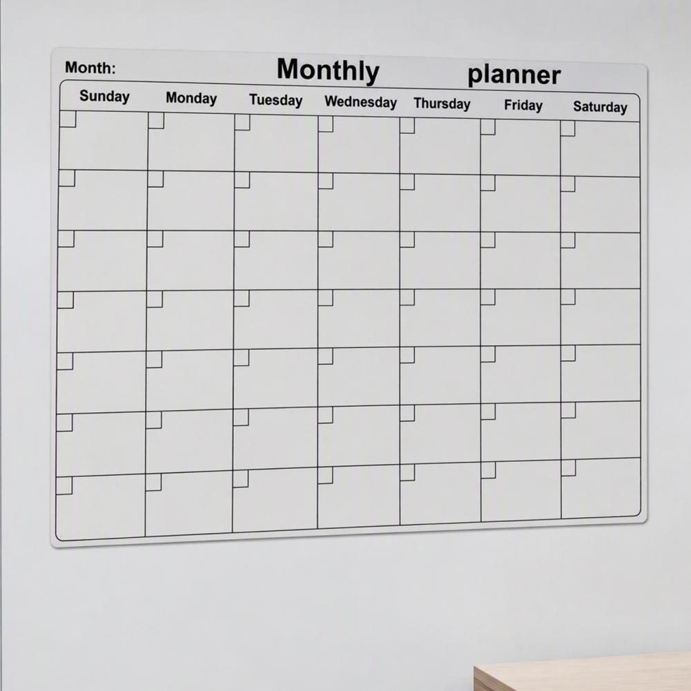 Dry Erase Magnetic Calendar Fo - огляд і ціна Magnetic Whiteboard Calendar
