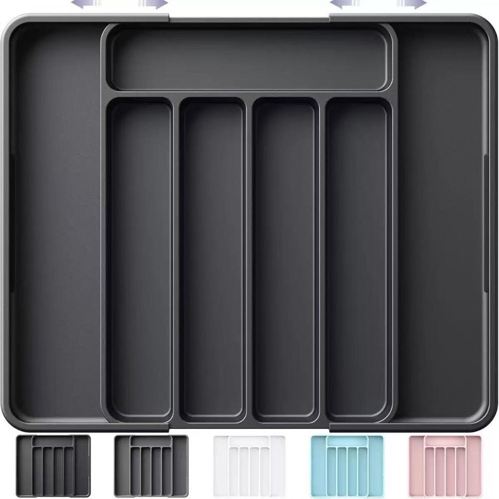 Adjustable Cutlery Drawer Orga - огляд і ціна Drawer Organizer Tray