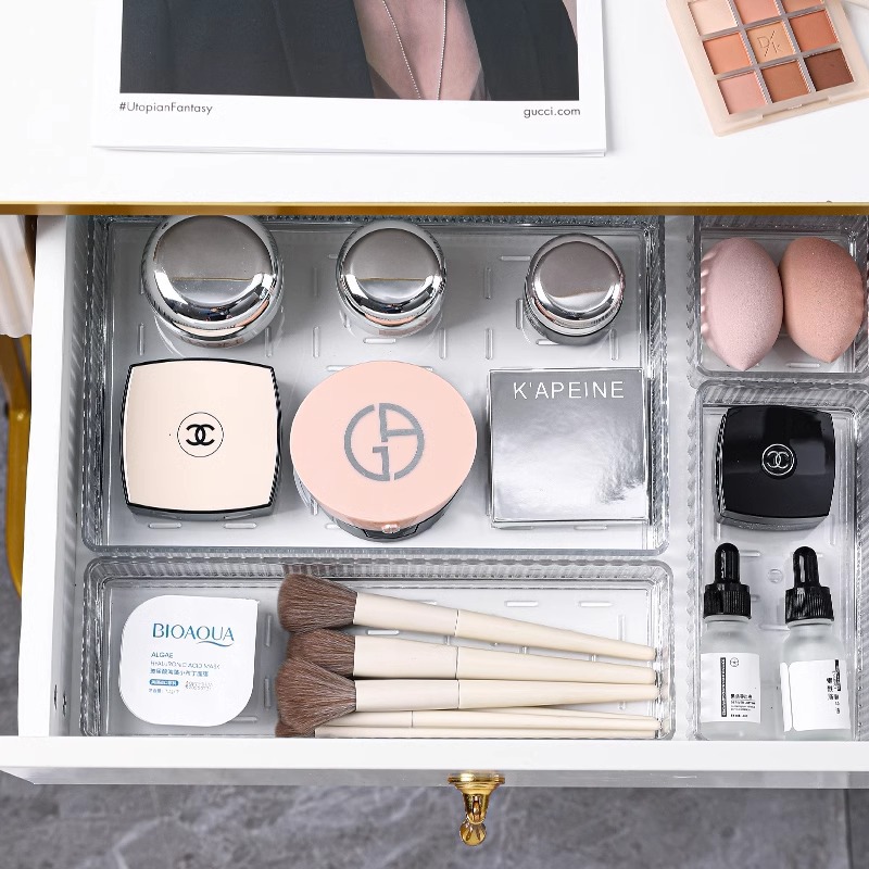 Clear Drawer Organizer Stackab - огляд і ціна Drawer Organizer Tray
