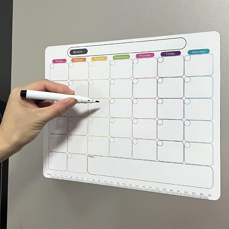 Hot Sale Magnetic Refrigerator - огляд і ціна Magnetic Whiteboard Calendar