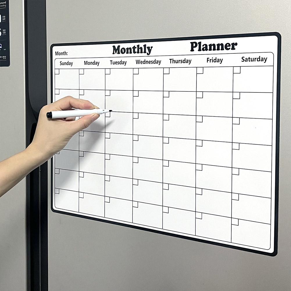 Stylish Magnetic Dry Erase Cal - огляд і ціна Magnetic Whiteboard Calendar