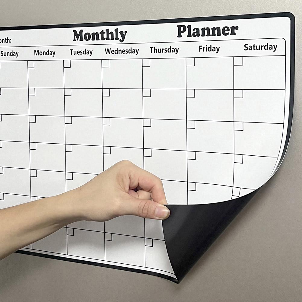 Stylish Magnetic Dry Erase Cal - огляд і ціна Magnetic Whiteboard Calendar