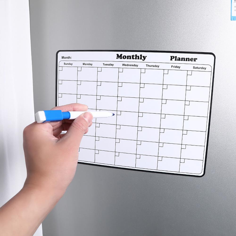 Reusable Monthly Calendar & We - огляд і ціна Magnetic Whiteboard Calendar