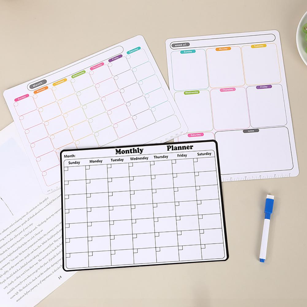 Reusable Monthly Calendar & We - огляд і ціна Magnetic Whiteboard Calendar