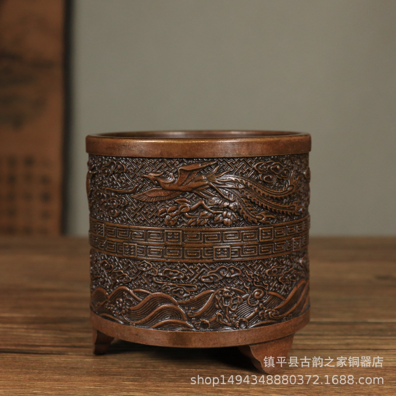 Bronze Incense Burner Cylinder - огляд і ціна Office Furniture Phoenix