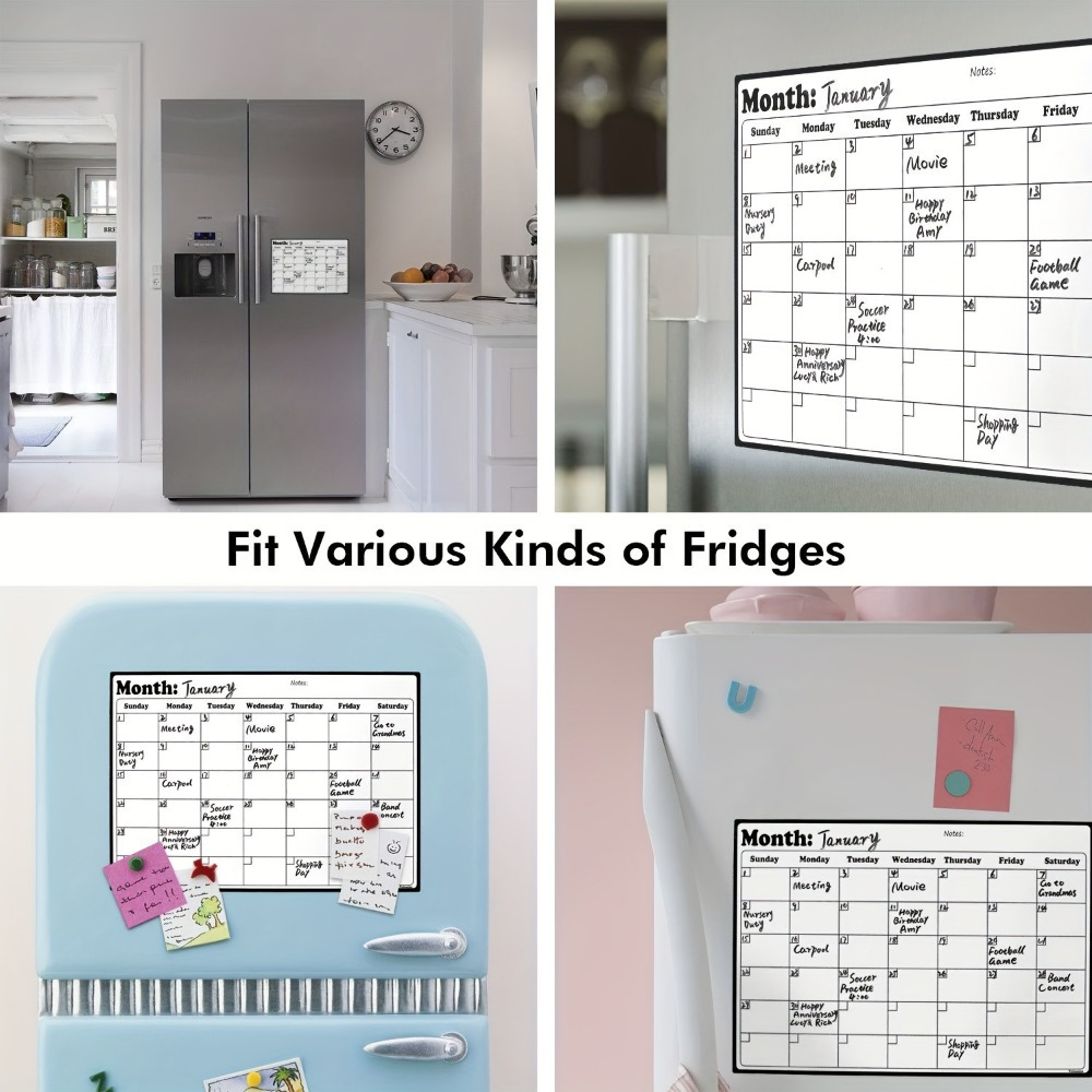 1Pc Magnetic Dry Erase Calenda - огляд і ціна Magnetic Whiteboard Calendar