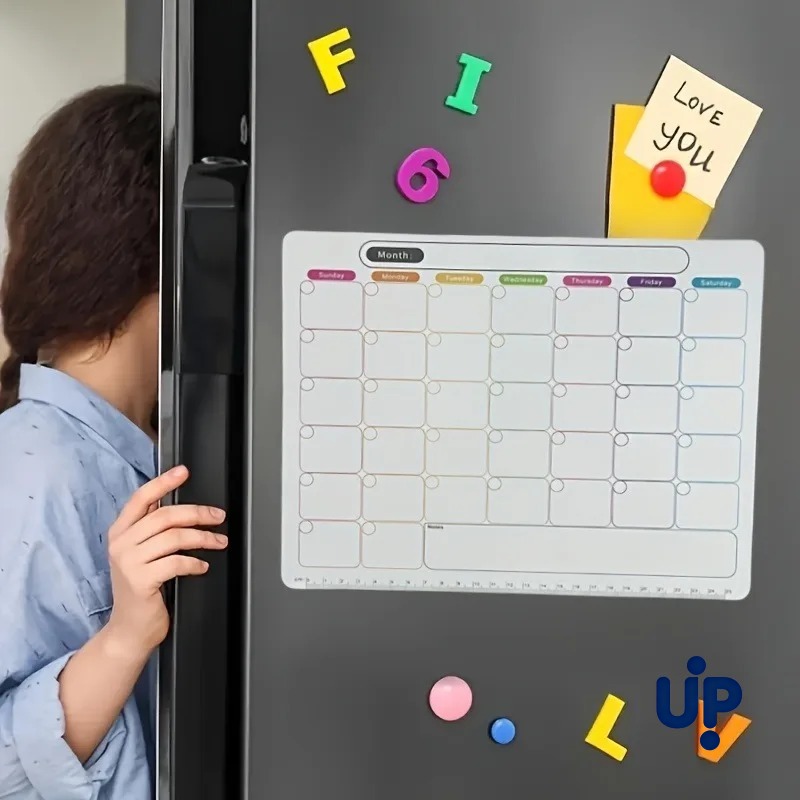 A Refrigerator Magnet ,Monthly - огляд і ціна Magnetic Whiteboard Calendar