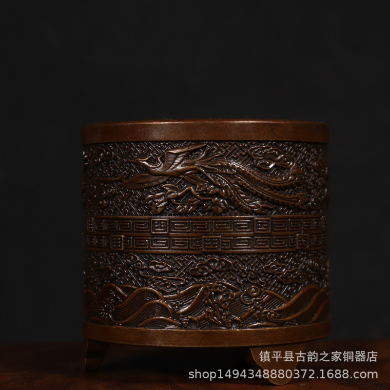 Bronze Incense Burner Cylinder - огляд і ціна Office Furniture Phoenix