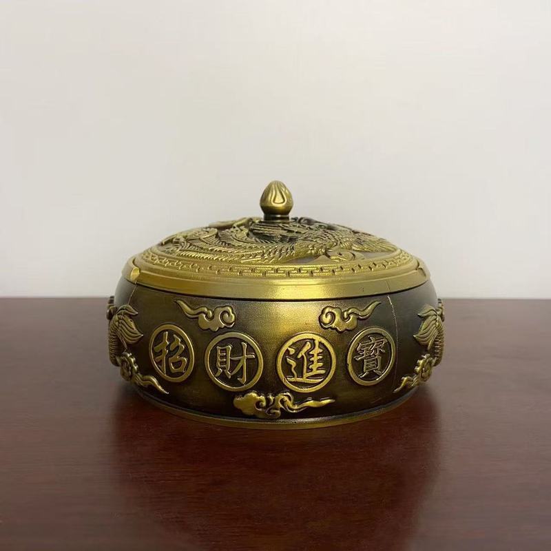 Brass Dragon and Phoenix Ashtr - огляд і ціна Office Furniture Phoenix