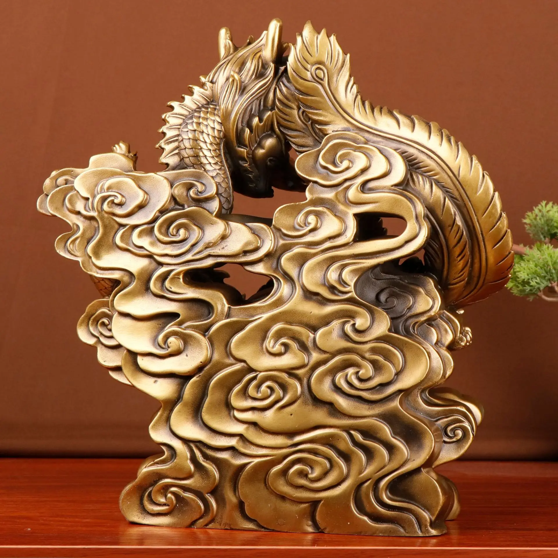 Large Bronze Dragon Phoenix St - огляд і ціна Office Furniture Phoenix