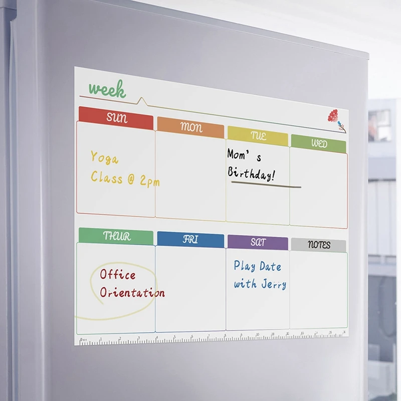 Daily Week Month Plan Magnetic - огляд і ціна Magnetic Whiteboard Calendar