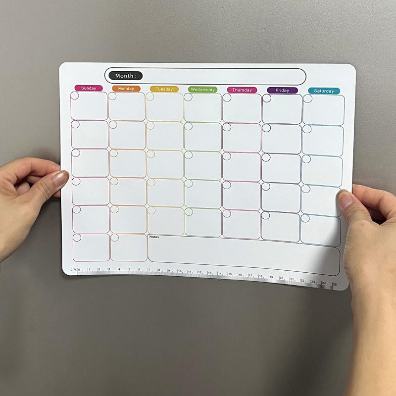 Magnetic Refrigerator Dry Eras - огляд і ціна Magnetic Whiteboard Calendar