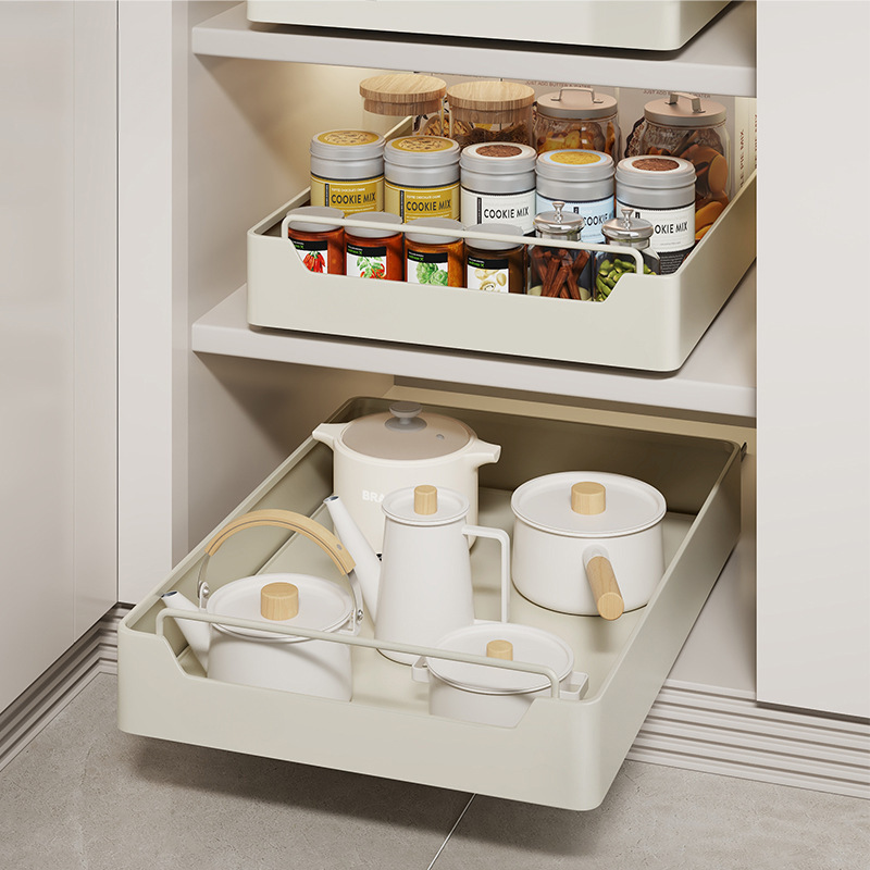 Kitchen Storage metal holdetr  - огляд і ціна Drawer Organizer Tray