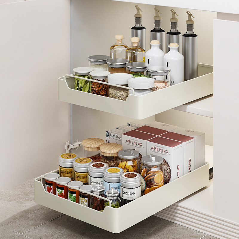 Kitchen Storage metal holdetr  - огляд і ціна Drawer Organizer Tray